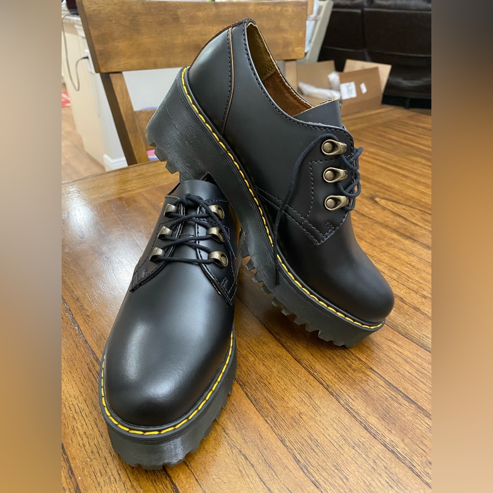 Doc Martens Heeled Boots -LAST PAIR - Picture 4 of 14